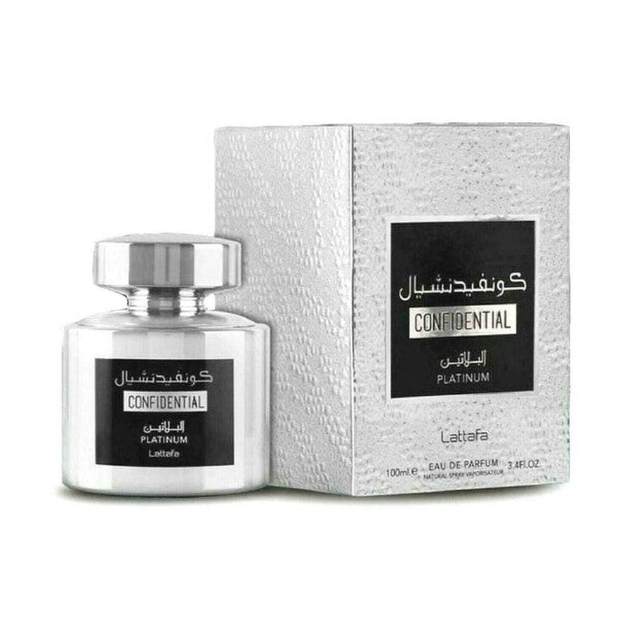 Lattafa Lattafa Confidential Platinum Eau de Parfum – 10mlvivadelux